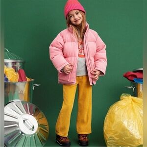 Stella McCartney Kids Corduroy Puffer Coat